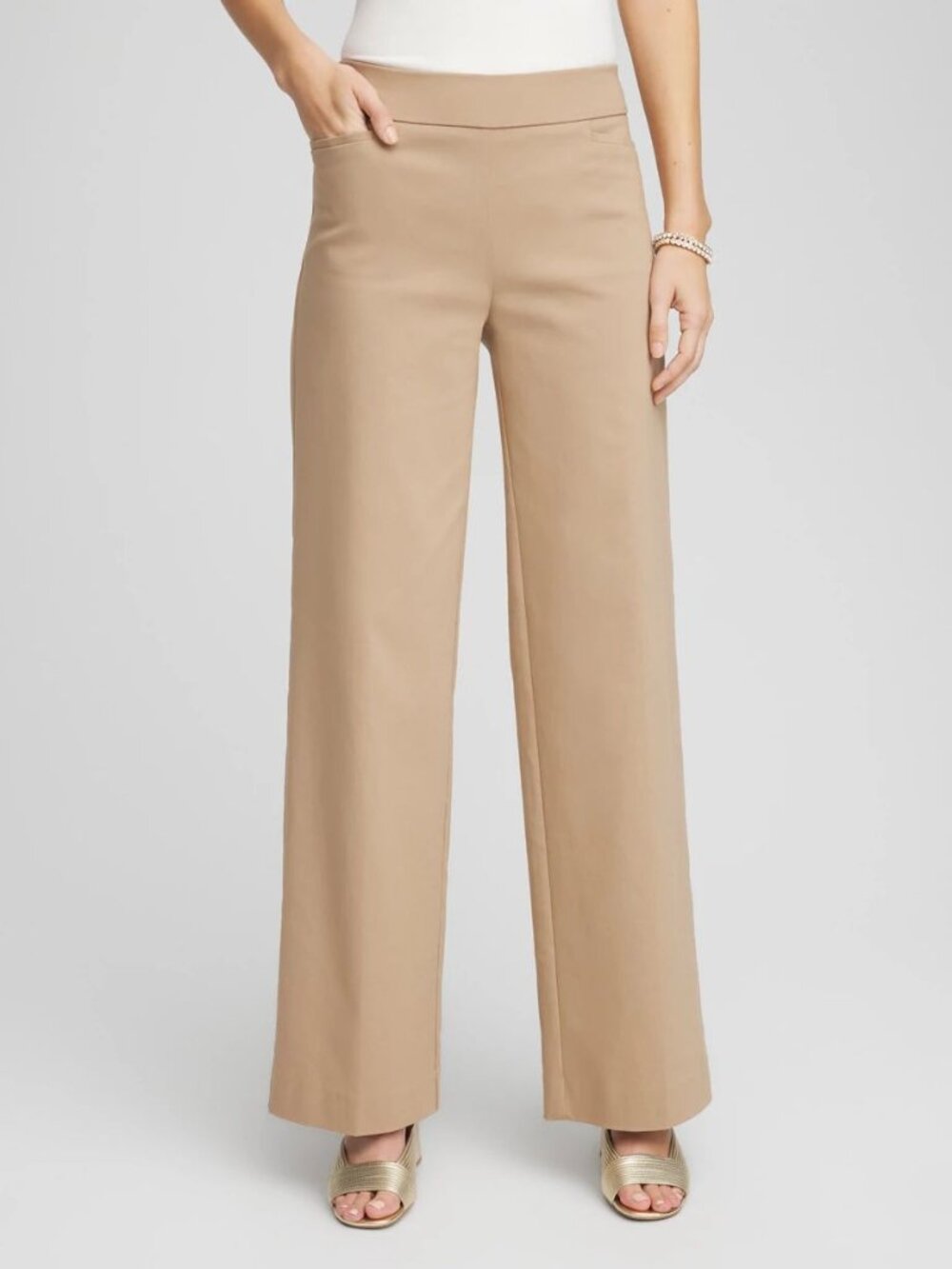 Chico's Brigitte Slim Wide-Leg Pants, Chico's size 0, NWT